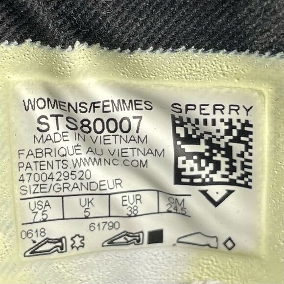 SPERRY - Top-Sider Crest Zone Women's Suede Mid Sneakers Size 7.5 - Picture 8 of 8